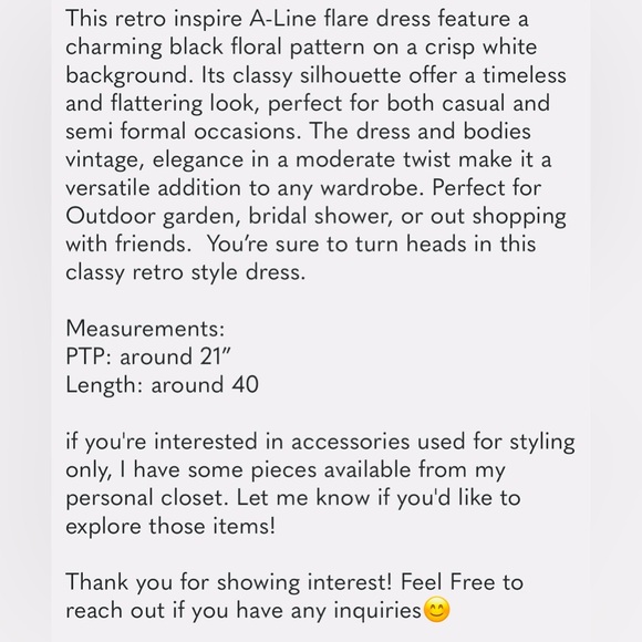 A Line Retro Dress - Picture 10 of 10